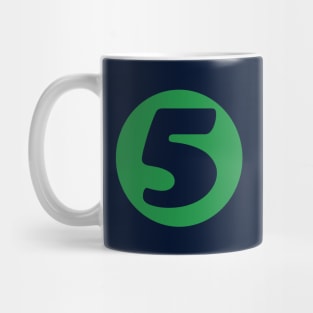 Number Five #5 Mug